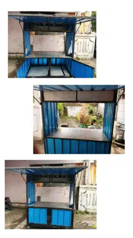 Rombong containers warna cantik ciamik HARGA TERJANGKAU SANGAT