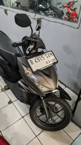 Honda BeAT 2024 Abu Hitam