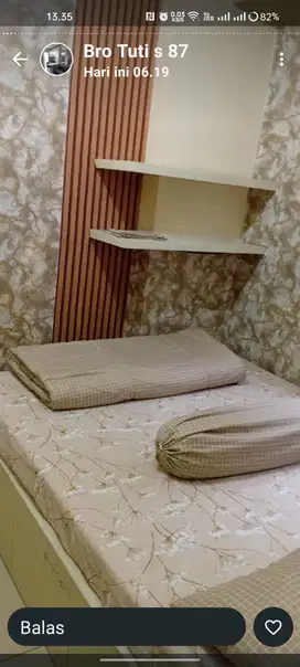 Jual cepat apartemen 2kamar green palace mawar shm kalibata city