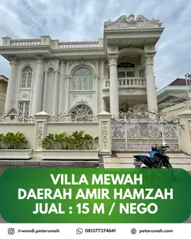 Villa mewah daerah amir hamzah kota medan