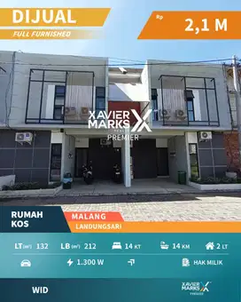 Rumah Kos Full Furnished Di Landungsari Dau Malang(OLX714)