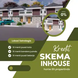 Dijual rumah murah dekat Surabaya kredit digedangan