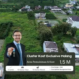 Cluster Kost Malang Dekat Kampus UIN UB UMM, Lingkungan Pemukiman Asri