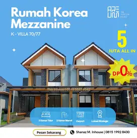 Rumah Korean DP 0%