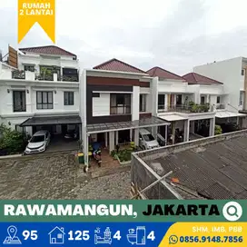 Rumah dijual Bisa Custom Rawamangun, Jakarta Timur dkt RS Persahabatan