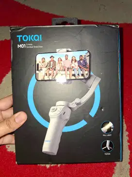 DIJUAL CEPAT STABILIZER-TRIPOD GIMBAL TOKQI️-MASI MULUS DAN BAGUS