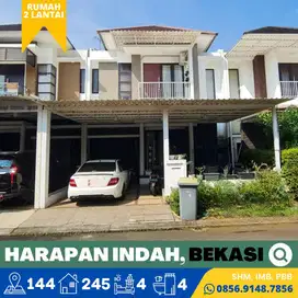 Rumah dijual Murah, Mewah, 2 Lantai, Furnished, Harapan Indah, Bekasi