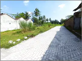 Tanah Dekat SMKN 1 Tempel Jogja Tepi Aspal