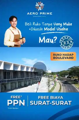 Dijual Ruko Aero Prime, Citra 8, Citra Garden City, Jakarta Barat