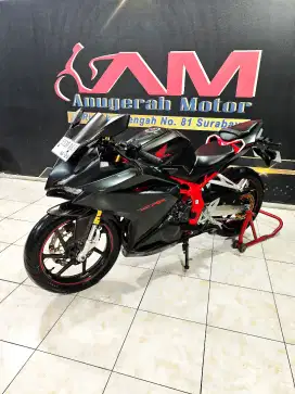 Cbr250rr  black matte km.18rb super 2019 gass. Anugerah motor rungkut