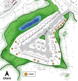 JUAL TANAH KAWASAN ELIT LONG & WIDE GOLF VIEW BUKIT DARMO GOLF BLOK D