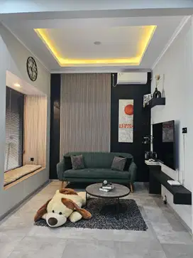 Rumah arcamanik bandung aesthetic 3 lantai full furnished