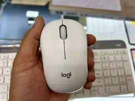 Second Mouse Logitech Silent Touch M240 Putih LIKE NEW Mulus