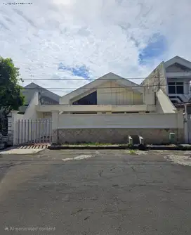 Rumah Kertajaya Indah Timur STRATEGIS, SIAP HUNI, ROW 4 MOBIL