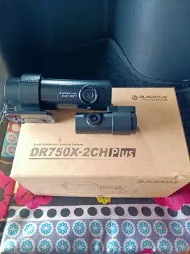 Dashcam Blackvue DR750X- 2CH plus lengkap full set