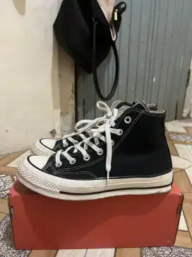 Converse Chuck 70 Hi Hitam UK 39 Original
