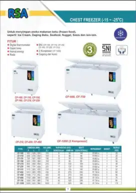Freezer RSA cf 1200