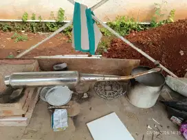 Knalpot vega kotak ori