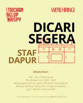 LOWONGAN KERJA (LOKER)