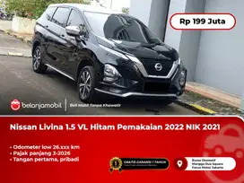 [ LOW KM ] Nissan Livina 1.5 VL Hitam 2021/2022