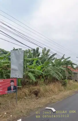Jual tanah di jalan pasawahan cirebon sudah SHM Boleh NEGO