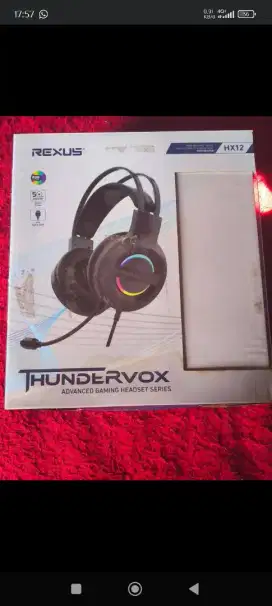 Headset gaming rexus