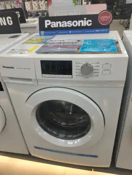 Promo cicilan Mesin Cuci Panasonic front loading 7kg