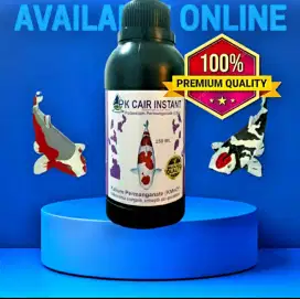 OBAT IKAN PK CAIR INSTANT PREMIUM 250ML MEMBERSIHKAN JAMUR.