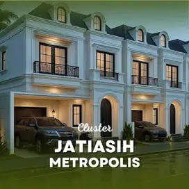 Cluster Jatiasih Metropolis, Hunian Mewah 2 Lantai, Swiming pool.