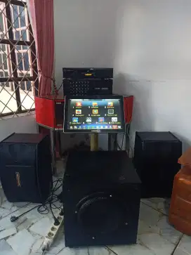 Set sound system karaoke lengkap