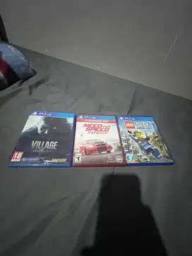 Jual resident evil village, need for speed payback, lego coty undercov