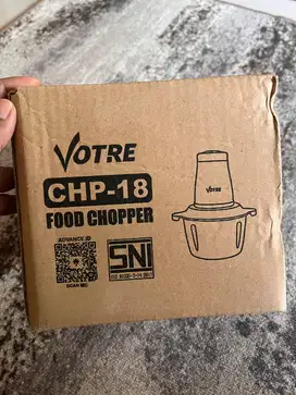 Votre Chopper Penggiling Daging / Sayuran CHP-18