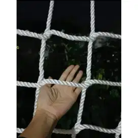 jaring tambang nilon 10mm,jaring outbound,jaring safety,jaring Hammock