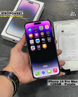IPHONE 14 PRO MAX 128GB PURPLE EX IBOX ORIGINAL MULUS
