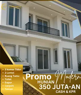 Cluster 2 lantai terlaris tahap 7 dilokasi strategis mulai 350 jutaan