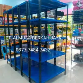 Rak besi serbaguna T200xL40xP100 : 5 susun