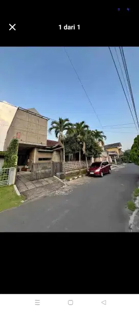 Dijual Murah Rumah Semi Kantor Sulfat Agung Lingkungan Perumahan