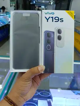 Vivo Y19s 4/128 Black BNOB(Brand New Open Box)Belum Aktivasi Garansi