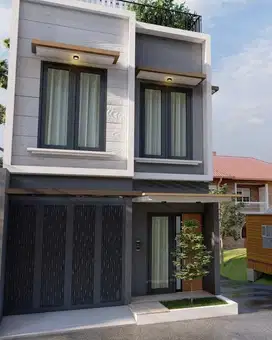 Gambar kerja 2D dan 3D free animasi 1 view interior