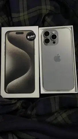 IPhone 15 Pro max 256gb blibi resmi minus lupa pasword