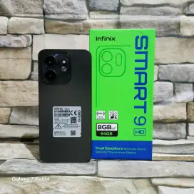 Infinix Smart 9 HD 4/64 4G Fulset segel mulus 98% Garansi panjang