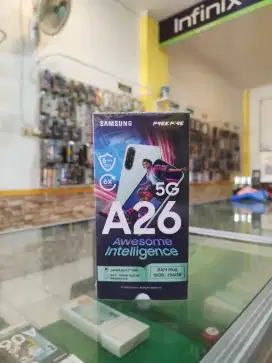 Baru!!! Samsung A26 5G 8/256GB garansi resmi tam 1 tahun
