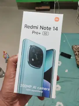 XIAOMI NOTE 14 PRO+ 5G Black 8/256GB NEW SEGEL GARANSI RESMI