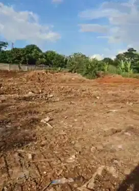 Di sewakan tanah kavling komersil 20x50m2=1000m2 di Karawaci tangerang