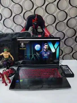 MSI GF63 GEN 11 RAM 16GB SSD 512GB VGa Nvidia GTX Siap Editing