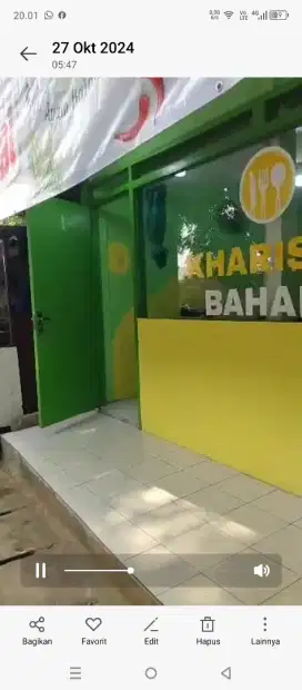 Disewakan Kios Strategis