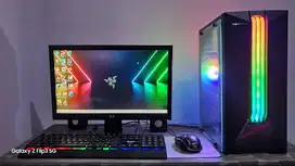 PC Gaming Full Set Monitor I5 2400 GTX550Ti GTA V PES21 Valo Genshin