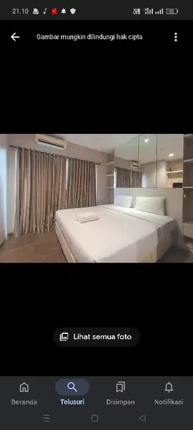 DiSewakan di Student Park Apartment Seturan