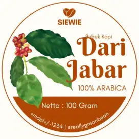 Kopi Arabika & Blend (Specialty Quality) Asal Gn. Puntang Bandung