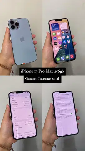 iPhone 13 Pro Max 256GB Siera Blue ex inter Bea Cukai
